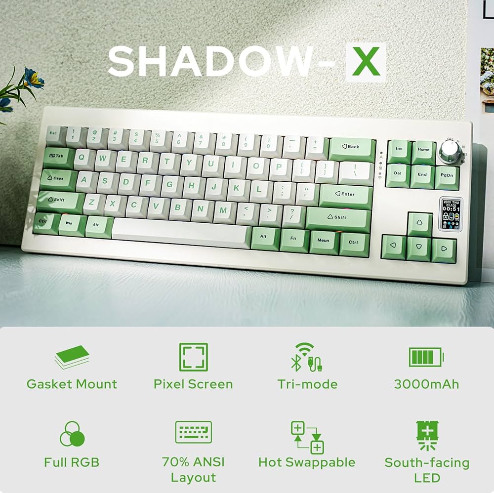 Amazon | 【新登場】EPOMAKER Shadow-X Gasket メカニカル